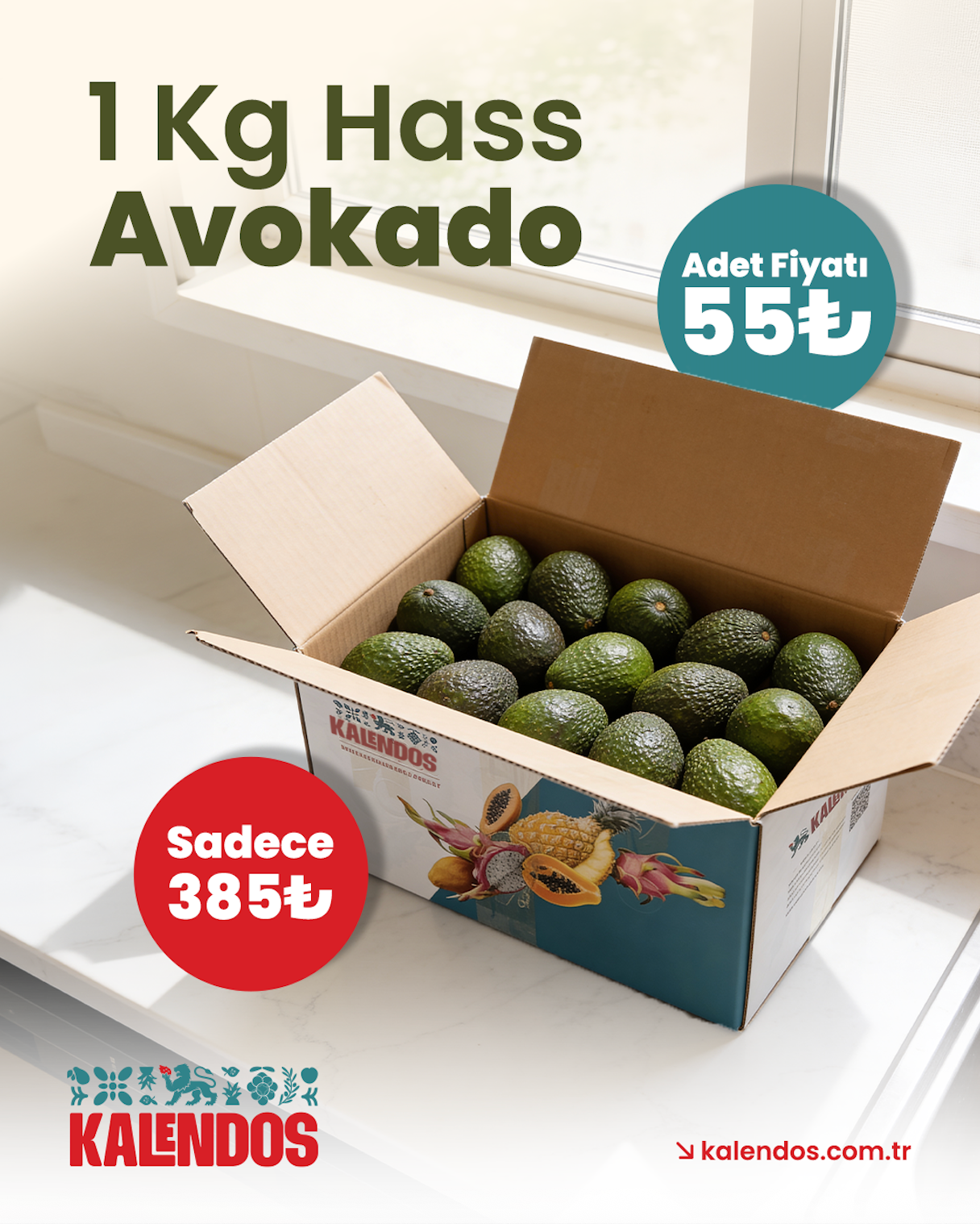 Avokado Hass | 1 Kg | YERLİ
