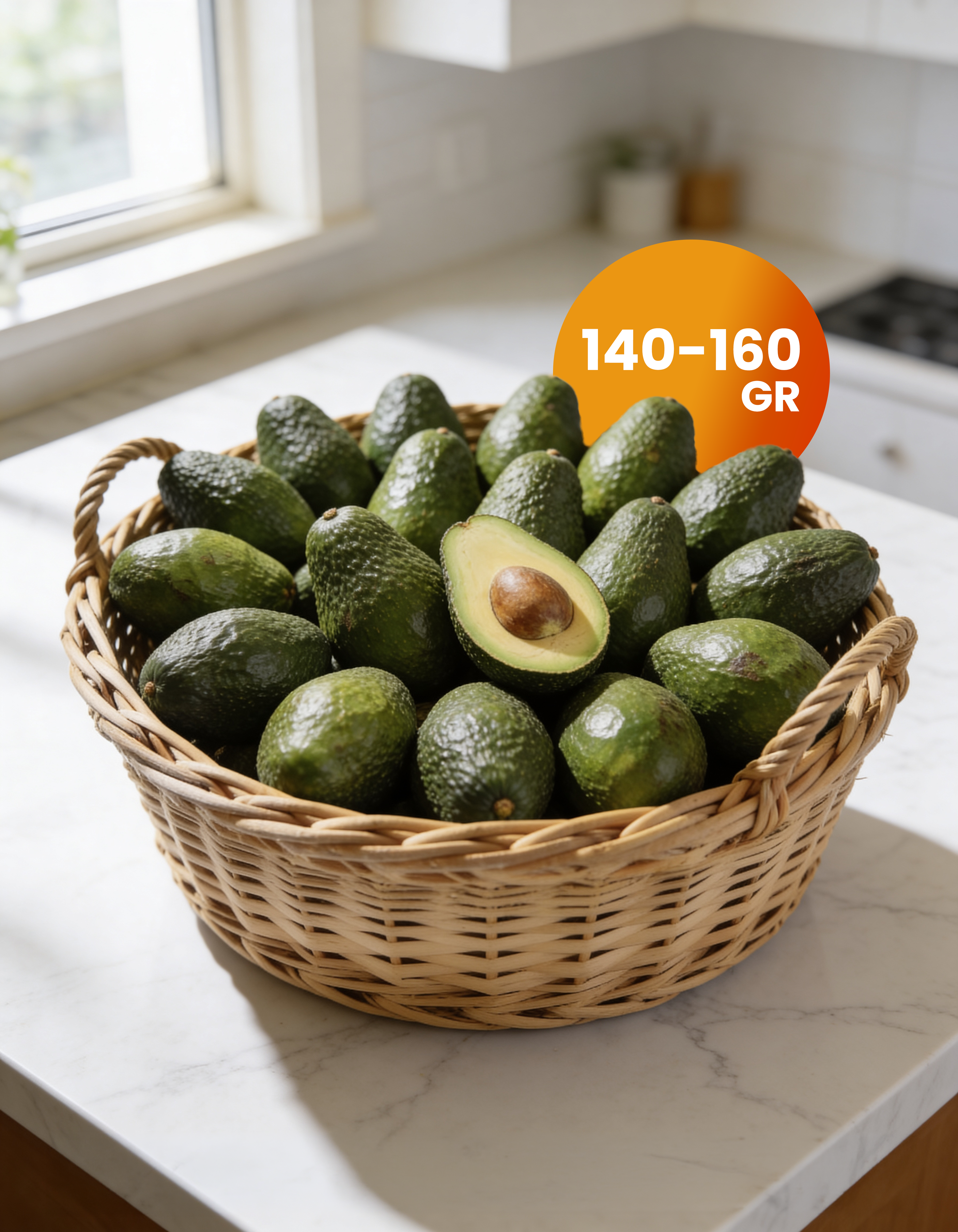 Avokado Fuerte İTHAL | 24 Adet | Orta Boy